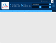 Tablet Screenshot of americanchefsupply.com
